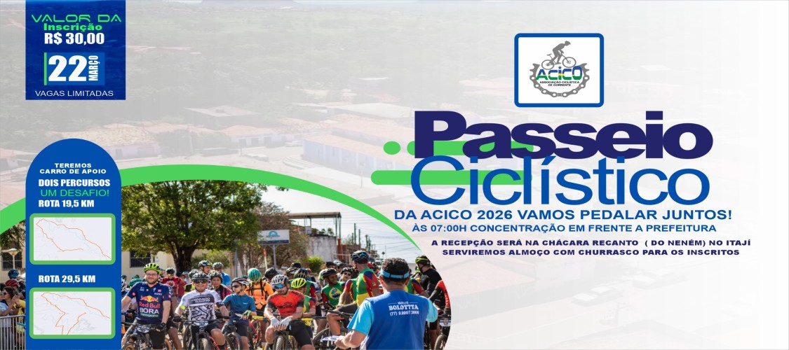 Passeio Ciclístico da ACICO 2026