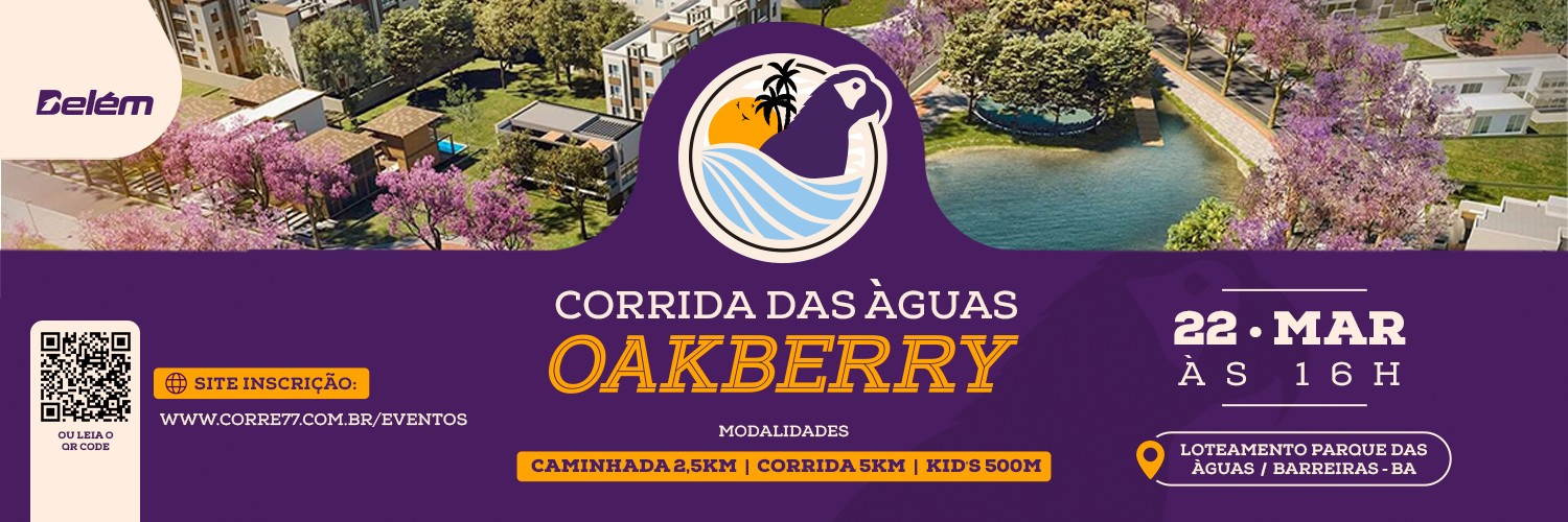 Corrida das Águas Oakberry